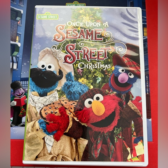 ONCE UPON A TIME SESAME STREET Christmas DVD - Picture 1 of 4